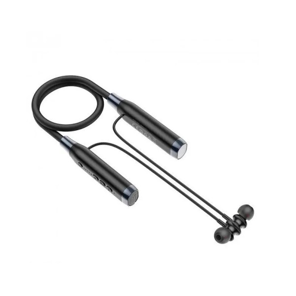 Фото - Наушники вкладыши беспроводные HOCO  ES62 Pretty neck-hang Black (6931474770738)