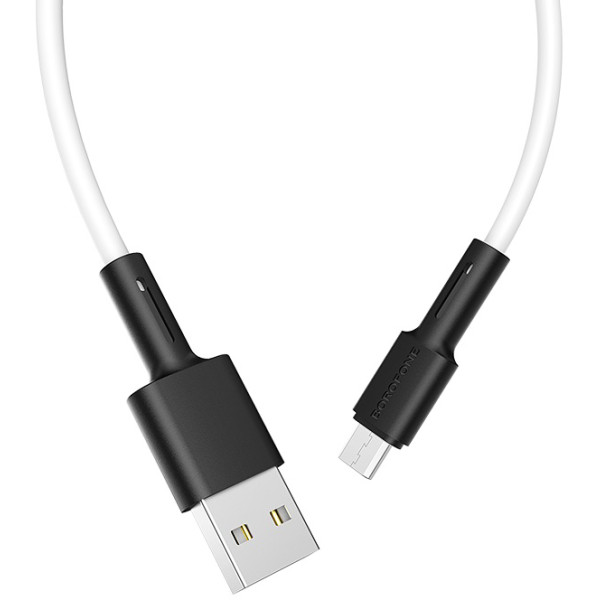 Фото - Кабель синхронизации данных BOROFONE BX31 Micro White (6931474710383)