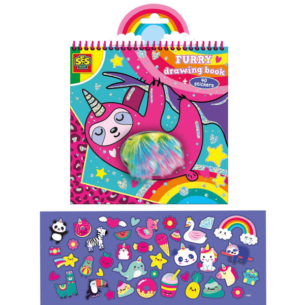 Фото - Раскраски классические Ses Creative Пушистки (0112S)