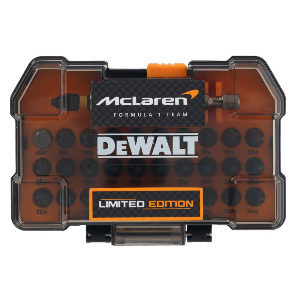 Фото - Набор бит для отвертки DeWALT McLaren, Phillips, Pozidriv, Torx (DT70901T)