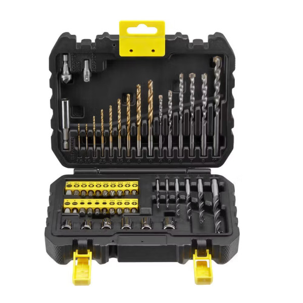 Фото - Набор бит для отвертки Stanley TITANIUM, Phillips, Pozidriv, Torx, Slotted (STA88546)