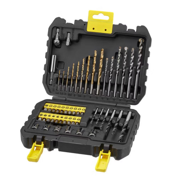 Фото - Набор бит для отвертки Stanley TITANIUM, Phillips, Pozidriv, Torx, Slotted (STA88546)