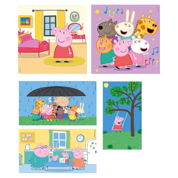 Фото - Пазлы (3-4 года) Clementoni 10в1 Peppa Pig (20271)