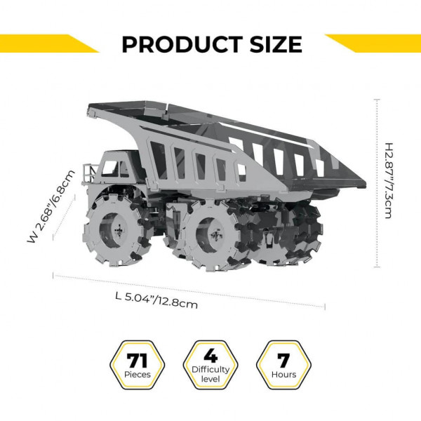 Фото - Металлический конструктор Metal Time Quarry Transporter (MT014)
