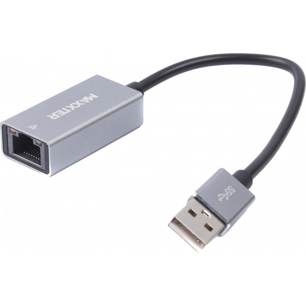 Фото - Переходник USB- RJ-45 Maxxter с USB на Ethernet (NEA-U2-01)