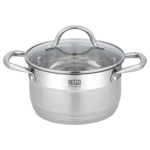 Фото - Кастрюля RESTO Rigel 20 см 3.6 л (92104) Фото - Кастрюля RESTO Rigel 20 см 3.6 л (92104)