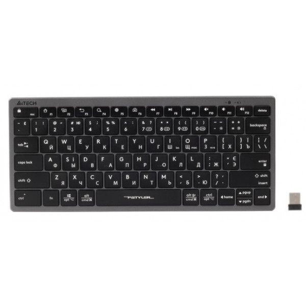 Фото - Клавиатура беспроводная A4tech Fstyler FBX51C (Grey)