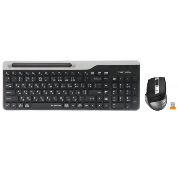 Фото - Клавиатура+мышь беспроводная A4tech FB2535CS Smoky Grey