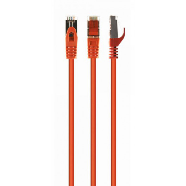 Фото - Кабель патч-корд Cablexpert S/FTP 5m Orange (PP6A-LSZHCU-O-5M)