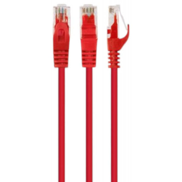 Фото - Кабель патч-корд Cablexpert Cat 6 UTP 50u 1.5 м Red (PP6U-1.5M/R)