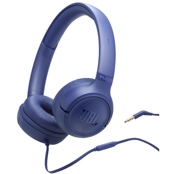 Фото - Наушники накладные проводные JBL Tune 530 Blue (JBLT530BLU)