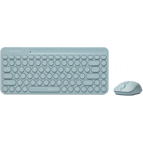 Фото - Клавиатура+мышь беспроводная A4tech Fstyler FG3200 Air Blue