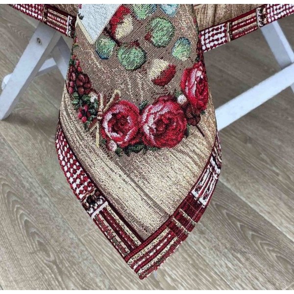 Фото - Скатерть прямоугольная Прованс 95х100 Wooden (024643)