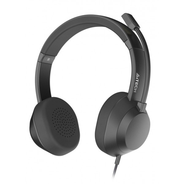 Фото - Гарнитура проводная A4tech Fstyler FH150U Black