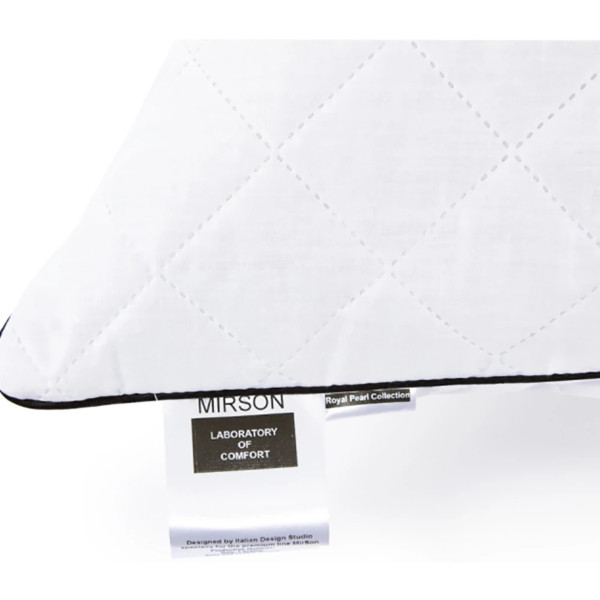 Фото - Подушка стандартная MirSon бамбуковая Royal Pear 0414 средняя 60х60 см (2200000041500)