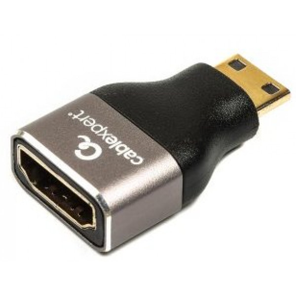 Фото - Переходник HDMI Cablexpert HDMI, M/F mini-C, V2.1, 8K (AP-HDMI8K-FC)