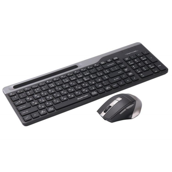 Фото - Клавиатура+мышь беспроводная A4tech FB2535CS Smoky Grey