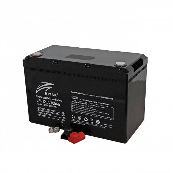 Фото - Аккумулятор для ИБП Ritar LFP12.8V100Ah G1(Heater)