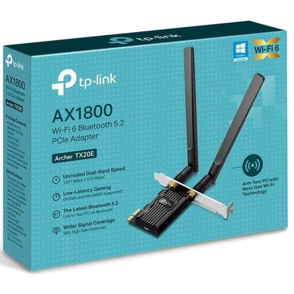 Фото - USB-адаптер сети WiFi TP-Link Archer TX20E
