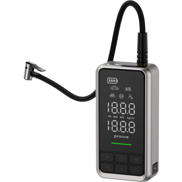 Фото - Пускозарядное устройство Proove + Насос Air Jump 10400mAh 1000A Gray (JSAP10400203)