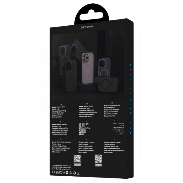 Фото - Чехол для смартфона Proove Essence Case with Magnetic Ring iPhone 16 Deep Purple (PCECIP160004)