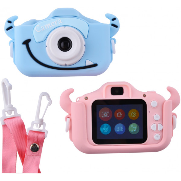 Фото - Фотокамера Lovely Stream Baby Photo Camera Cartoon Monster (pink)