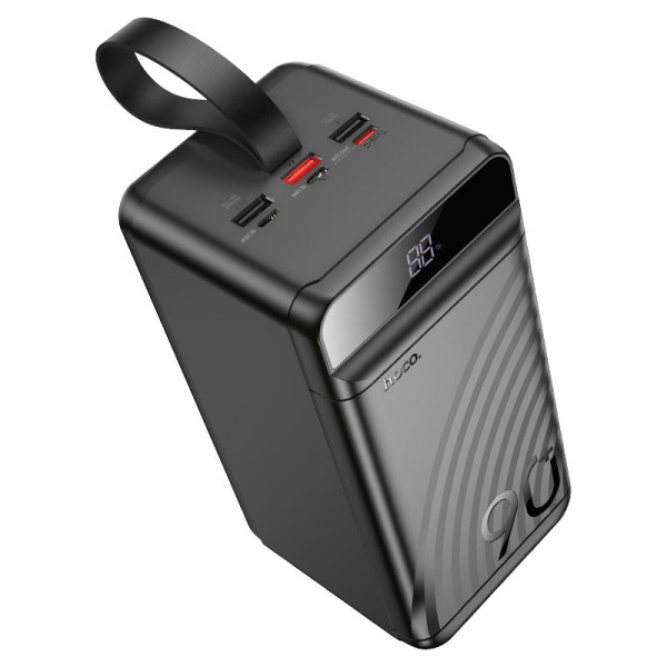 Фото - Батарея мобильная HOCO J123D Element 22.5W+PD20W 90000mAh Black (6942007612104)