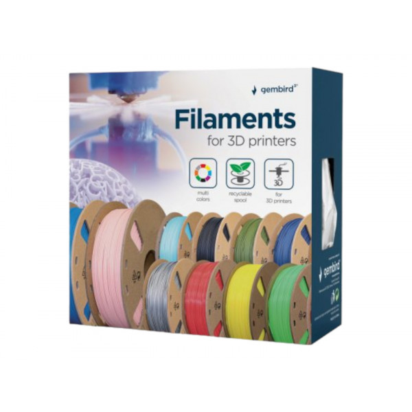 Фото - Нитка для PETG-картриджа Gembird 3DP-PETG1.75-01-B