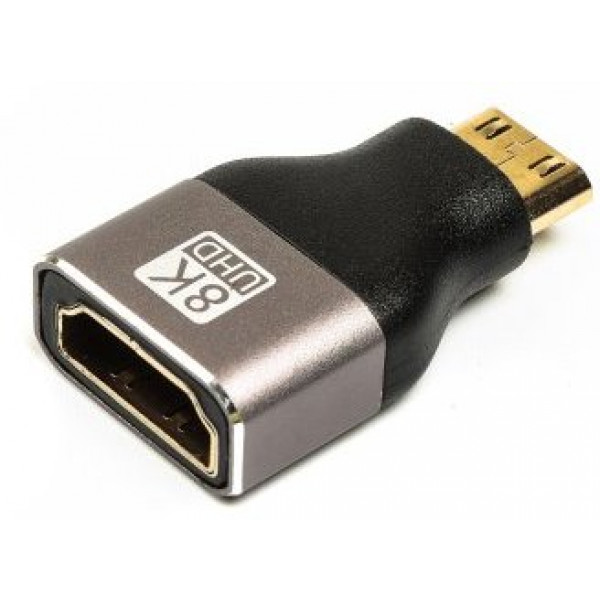Фото - Переходник HDMI Cablexpert HDMI, M/F mini-C, V2.1, 8K (AP-HDMI8K-FC)