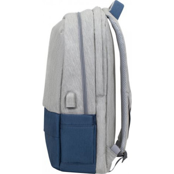 Фото - Рюкзак для ноутбука RIVACASE 7567 Grey/Dark Blue