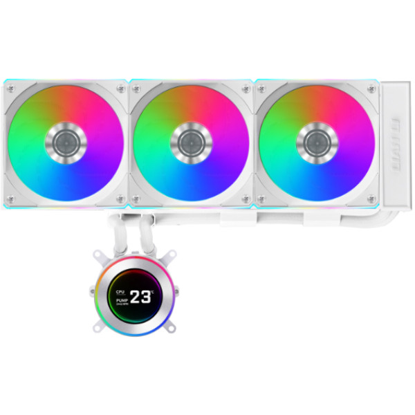 Фото - Водяная система охлаждения Lian Li HydroShift II LCD-C 360CL White (G89.GHS2LCD36RW.00) Фото - Водяная система охлаждения Lian Li HydroShift II LCD-C 360CL White (G89.GHS2LCD36RW.00)