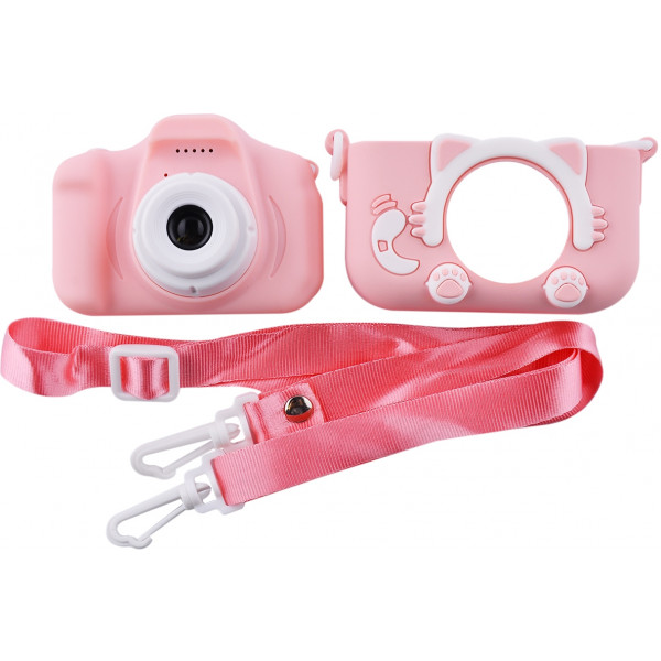 Фото - Фотокамера Lovely Stream Baby Photo Camera Cartoon Cat (pink)