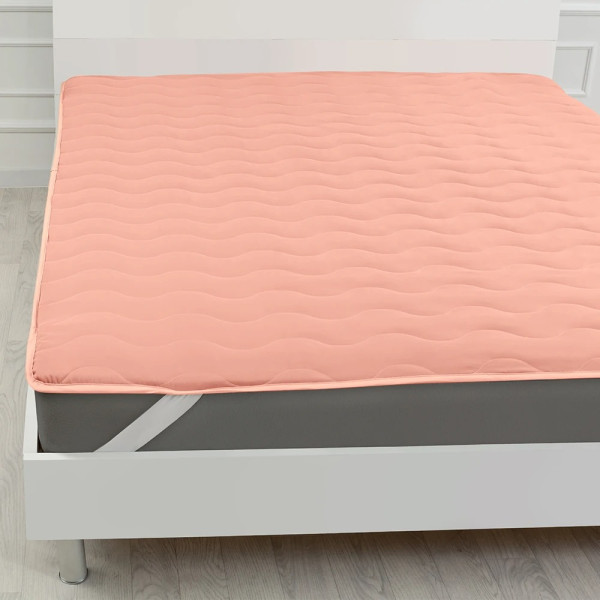 Фото - Наматрасник MirSon №1761 Eco Light Coral Silk 150x200 см (2200003712070)