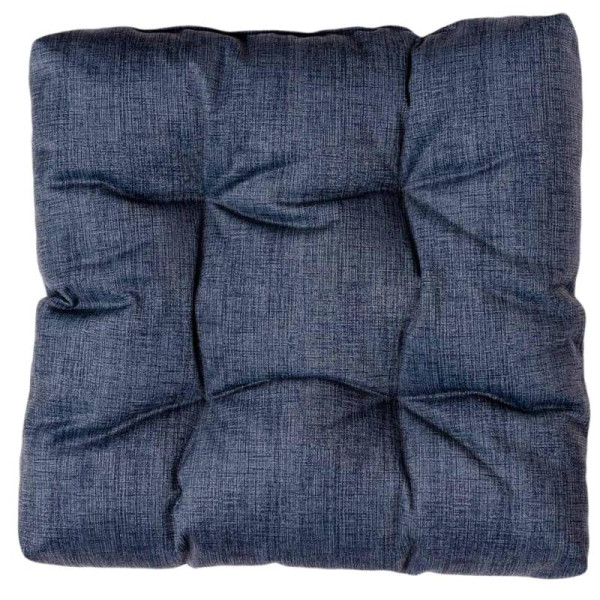 Фото - Подушка для стула Прованс FIESTA синяя 40х40 см (041111) Фото - Подушка для стула Прованс FIESTA синяя 40х40 см (041111)