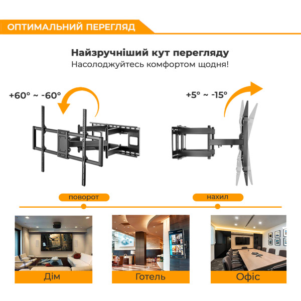 Фото - Крепление для телевизора iTECH PTRB-95