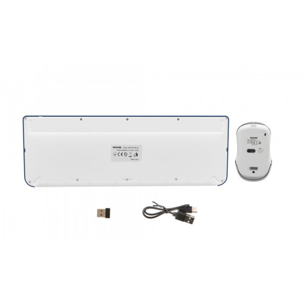 Фото - Клавиатура+мышь беспроводная Maxxter KMS-WCM-01BL-UA