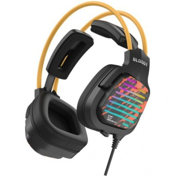 Фото - Гарнитура проводная игровая Bloody G565 Energy Black