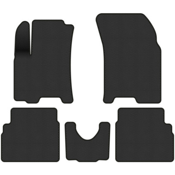 Фото - EVA коврики в салон авто EVAtech для Aveo (T250) 3-doors Restyling Chevrolet 2005-2011 1 поколение Htb EU CT337C5SGB