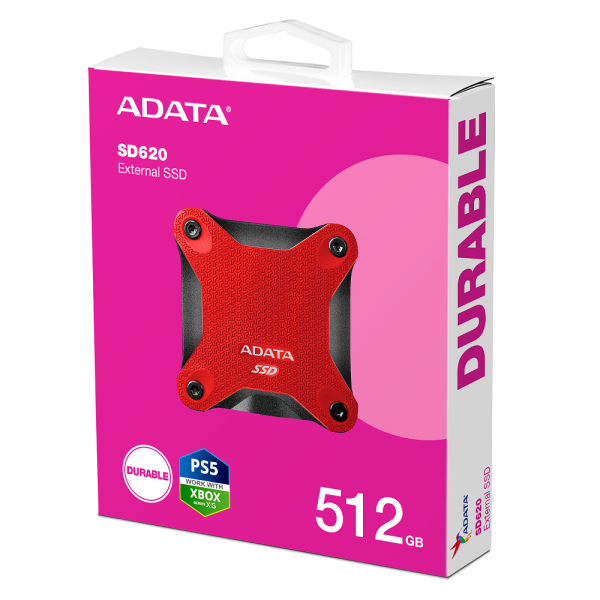 Фото - SSD-накопитель внешний ADATA SD620 512GB USB 3.2 (SD620-512GCRD)