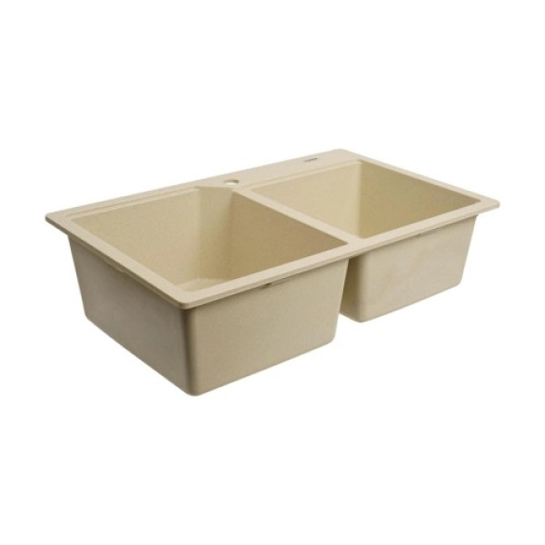 Фото - Мойка кухонная Platinum 7850 HARMONY матовая Песок