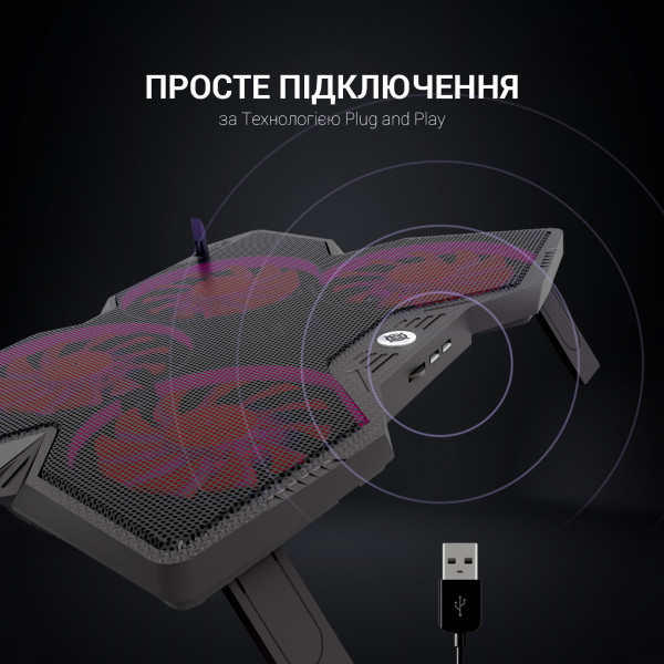 Фото - Подставка под ноутбук охлаждающая GamePro Ultimate (CP575)