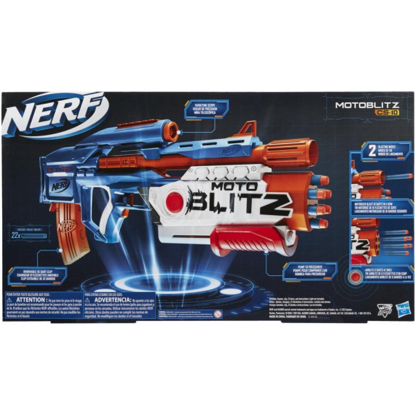 Фото - Бластер многозарядный Hasbro NERF "Мотоблитз", серия "Нерф Элит 2.0" (F5872)