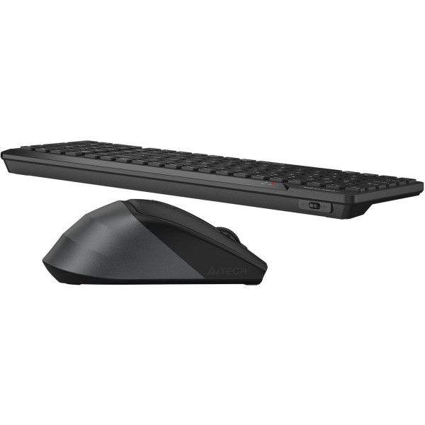 Фото - Клавиатура+мышь беспроводная A4tech Fstyler FG2400 Air Black