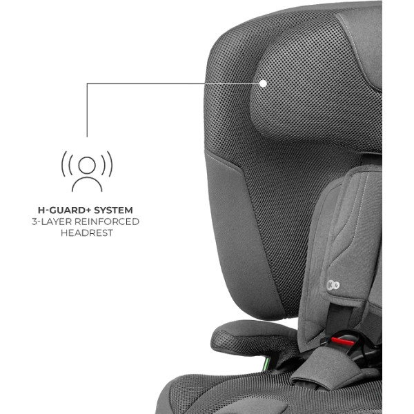 Фото - Автокресло Kinderkraft Fix2Go i-Size Grey (KCFI2GO0GRY0000)