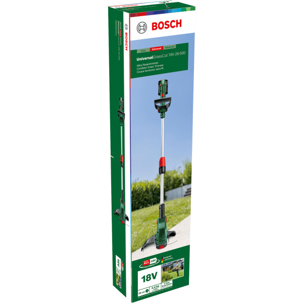 Фото - Триммер садовый Bosch UniversalGrassCut 18V-26-500 (0.600.8C1.F00)