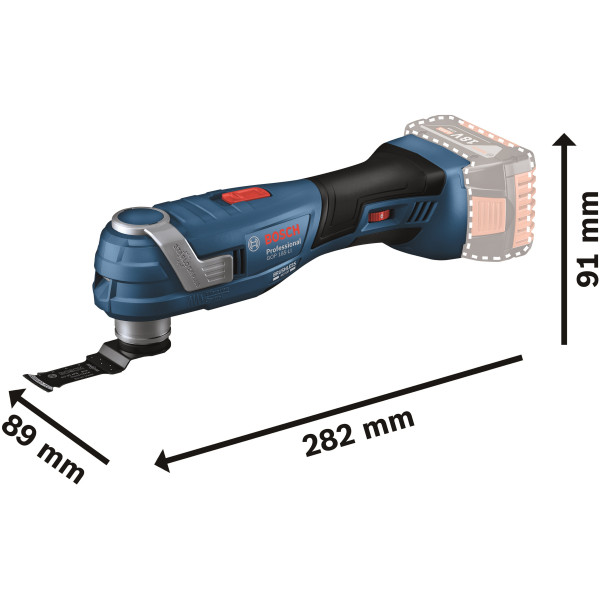 Фото - Многофункциональный инструмент Bosch SOLO 18.0 V-Li (0.601.8G2.020)