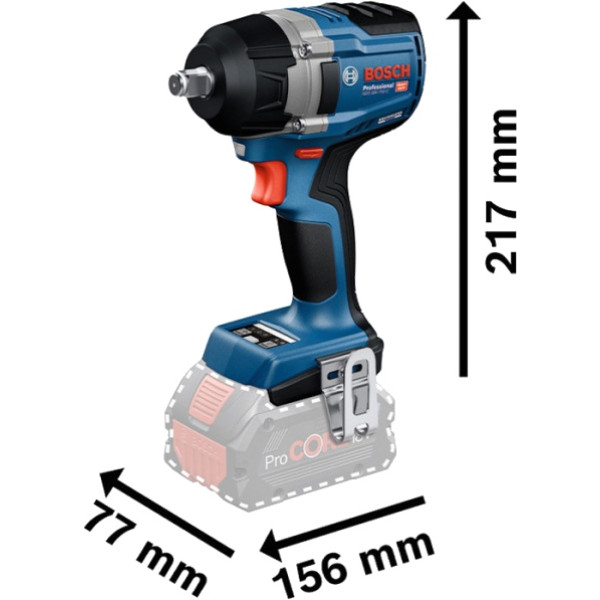 Фото - Гайковерт аккумуляторный Bosch GDS 18V-750C (0.601.9L9.002)