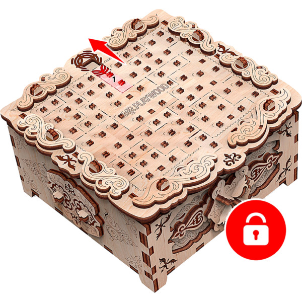 Фото - 3D пазлы Mr.Playwood Шкатулка Цветочная Фантазия (10607)