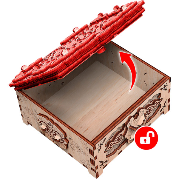 Фото - 3D пазлы Mr.Playwood Шкатулка Цветочная Фантазия (10607)