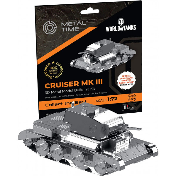 Фото - Металлический конструктор Metal Time Cruiser Mk III (MT064) Фото - Металлический конструктор Metal Time Cruiser Mk III (MT064)